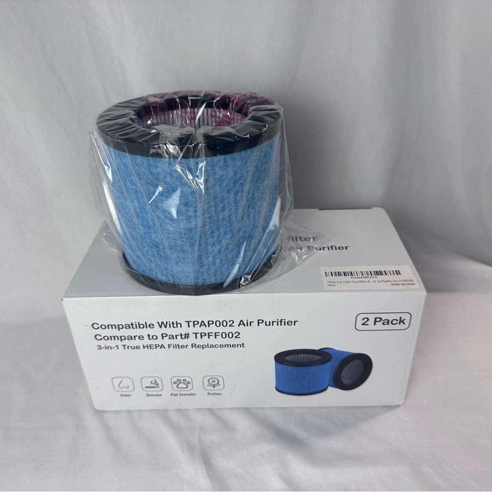 One H13 True HEPA Filter for TPAP002 Air Purifiers (1-Pack)